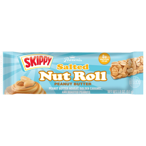 Pearson's Skippy Peanut Butter Salted Nut Roll - 1.8oz (51g