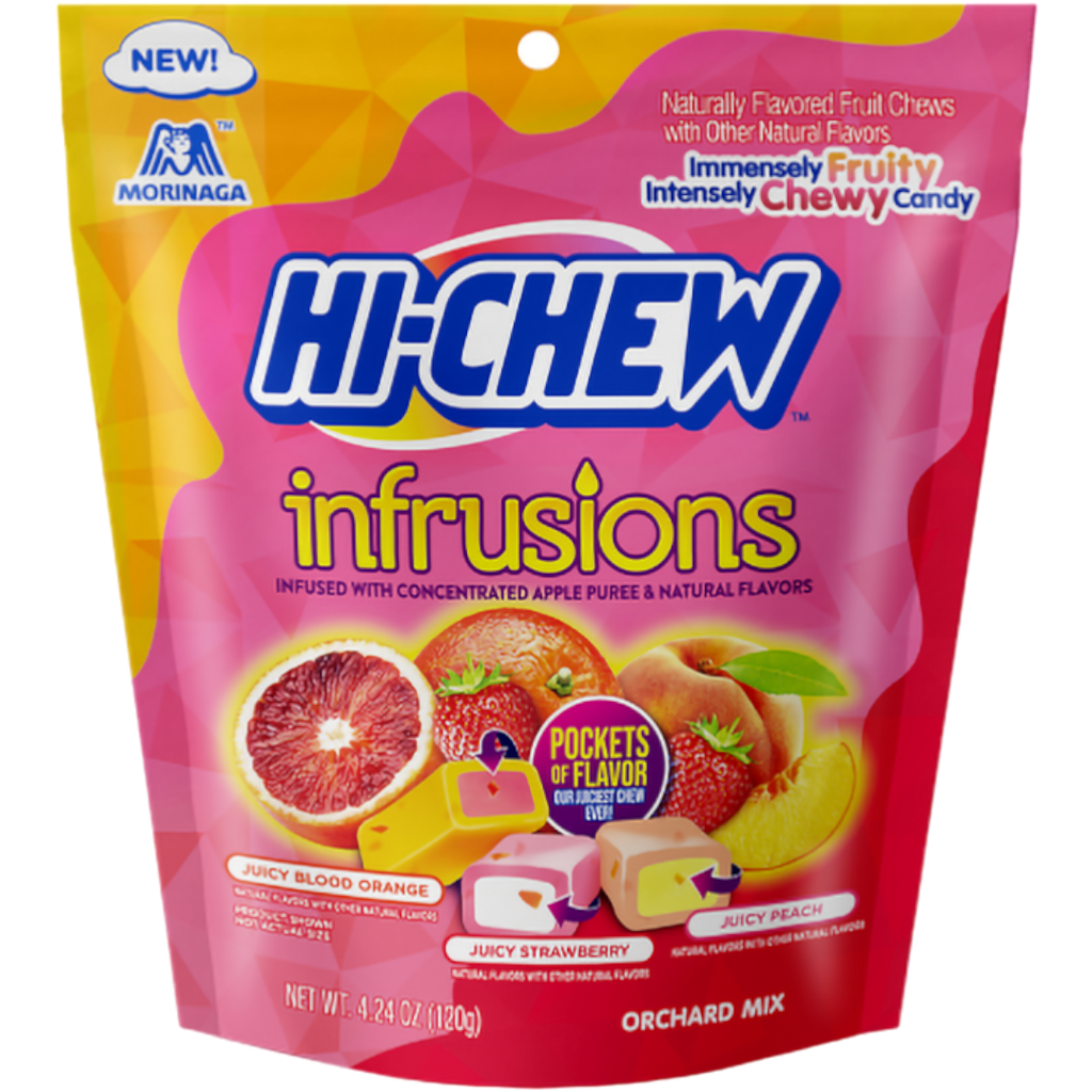 Hi-Chew Infrusions Orchard Mix Share Bag - 4.24oz (120g)