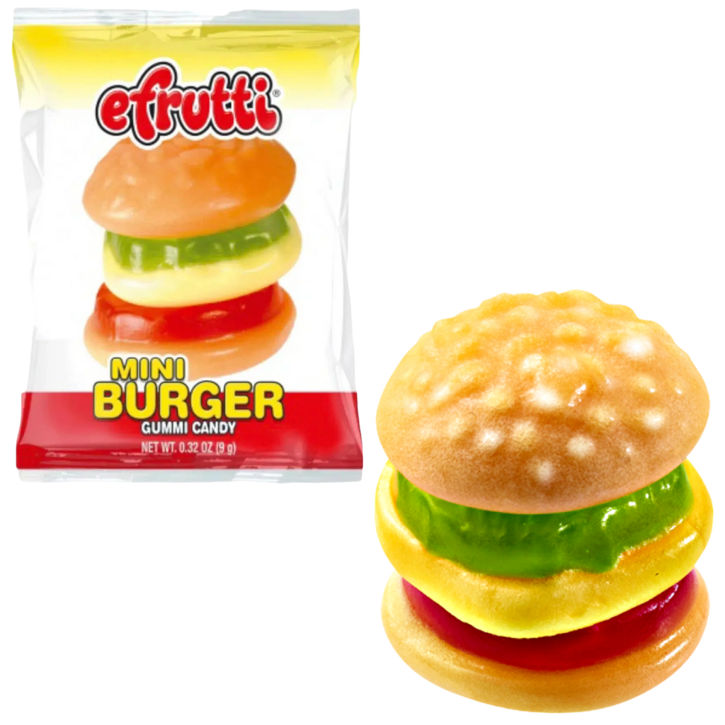 E.Frutti Gummi Candy Mini Burger - 0.32oz (9g)