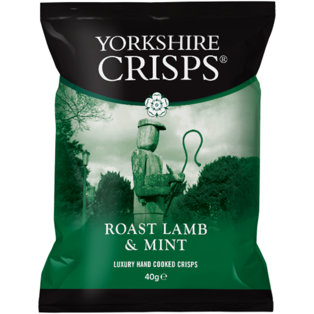 Yorkshire Crisps Roast Lamb & Mint Flavour  - 1.4oz (40g)