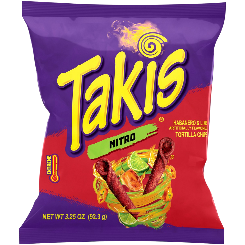 Takis Nitro Habanero & Lime - 3.25oz (92.3g)