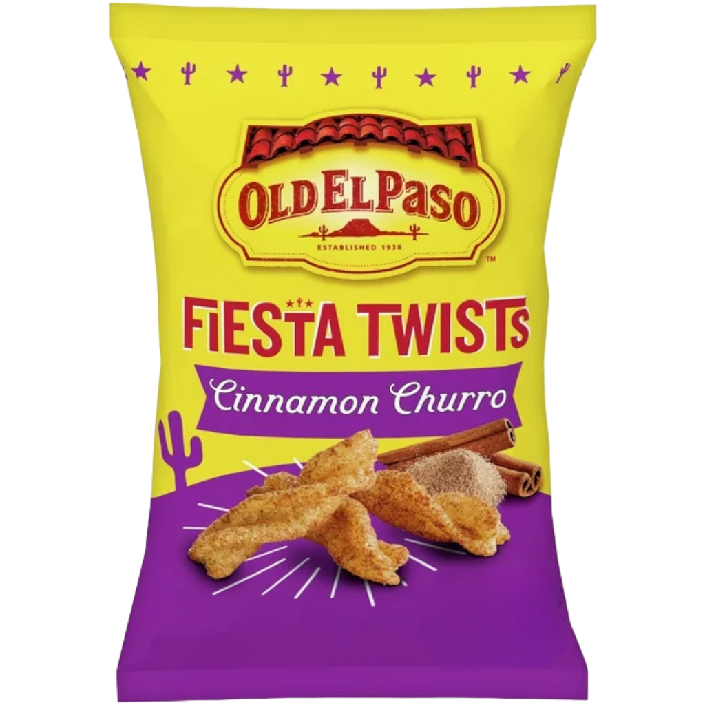 Old El Paso Fiesta Twists Cinnamon Churro Flavour - 2oz (56g)