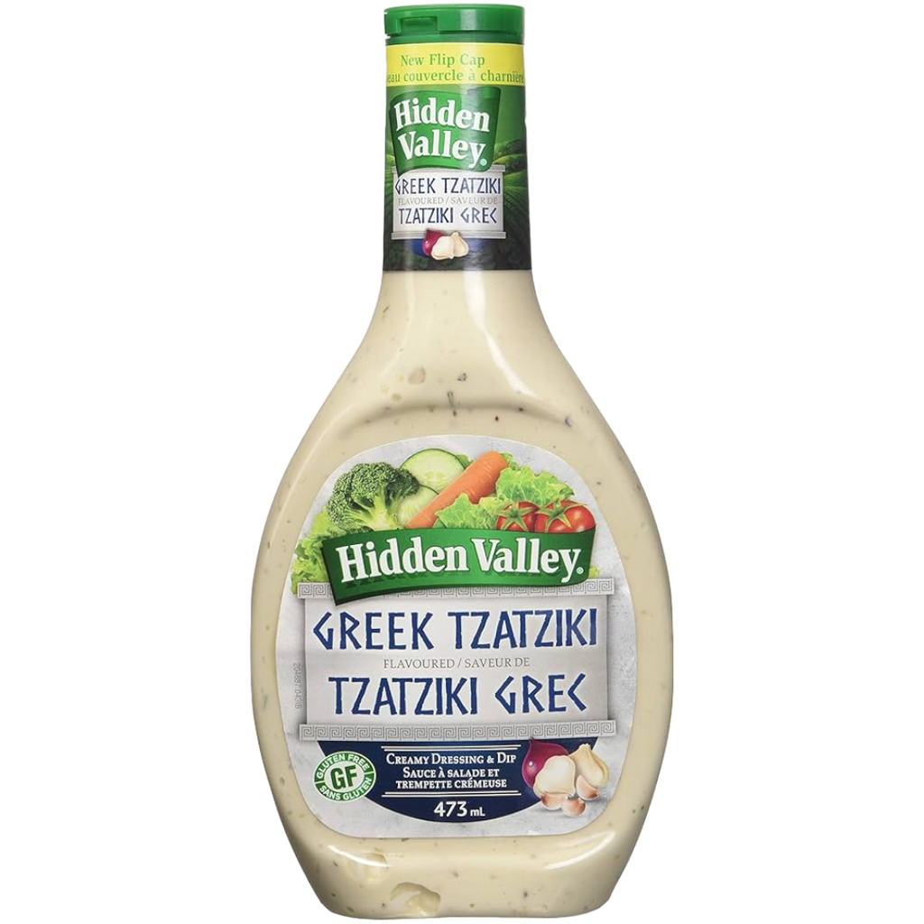 Hidden Valley Greek Tzatziki Creamy Salad Dressing & Dip - 16fl.oz (473ml)