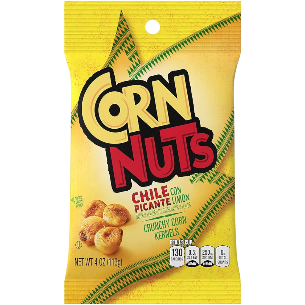 Corn Nuts Chile Picante Con Limon - 4oz (113g) BB 24/06/24