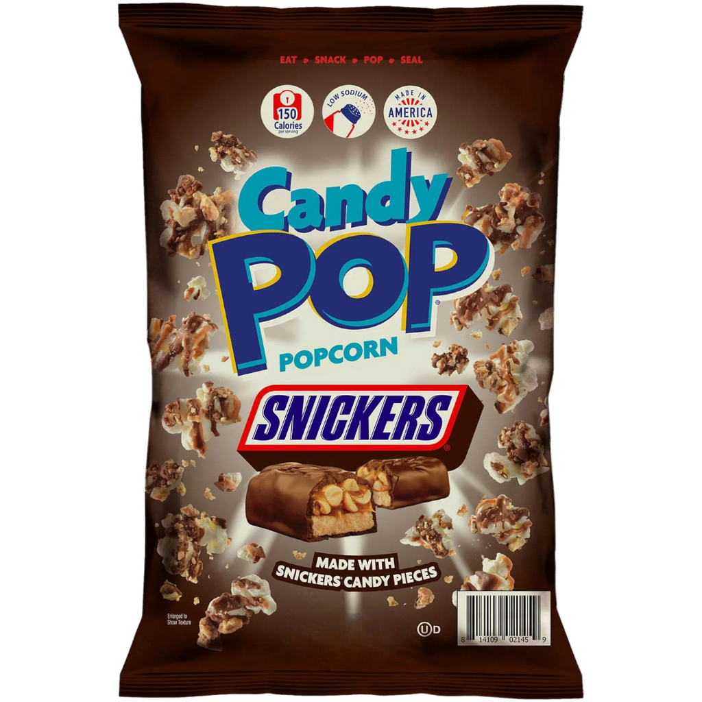 Candy Pop Snickers Popcorn Share Bag - 5.25oz (149g)