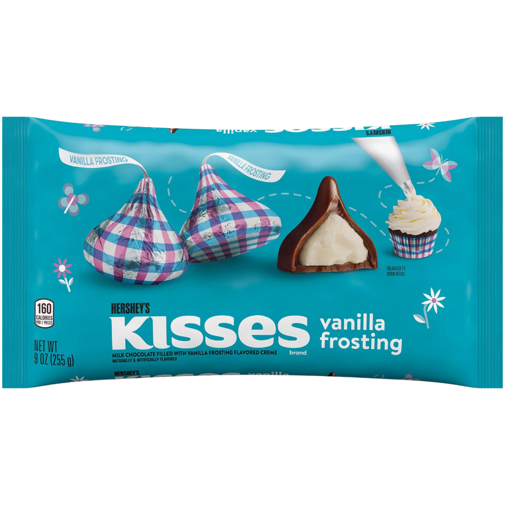 Hershey's Kisses Vanilla Frosting Share Pack (Easter Limited Edition) - 9oz (255g)