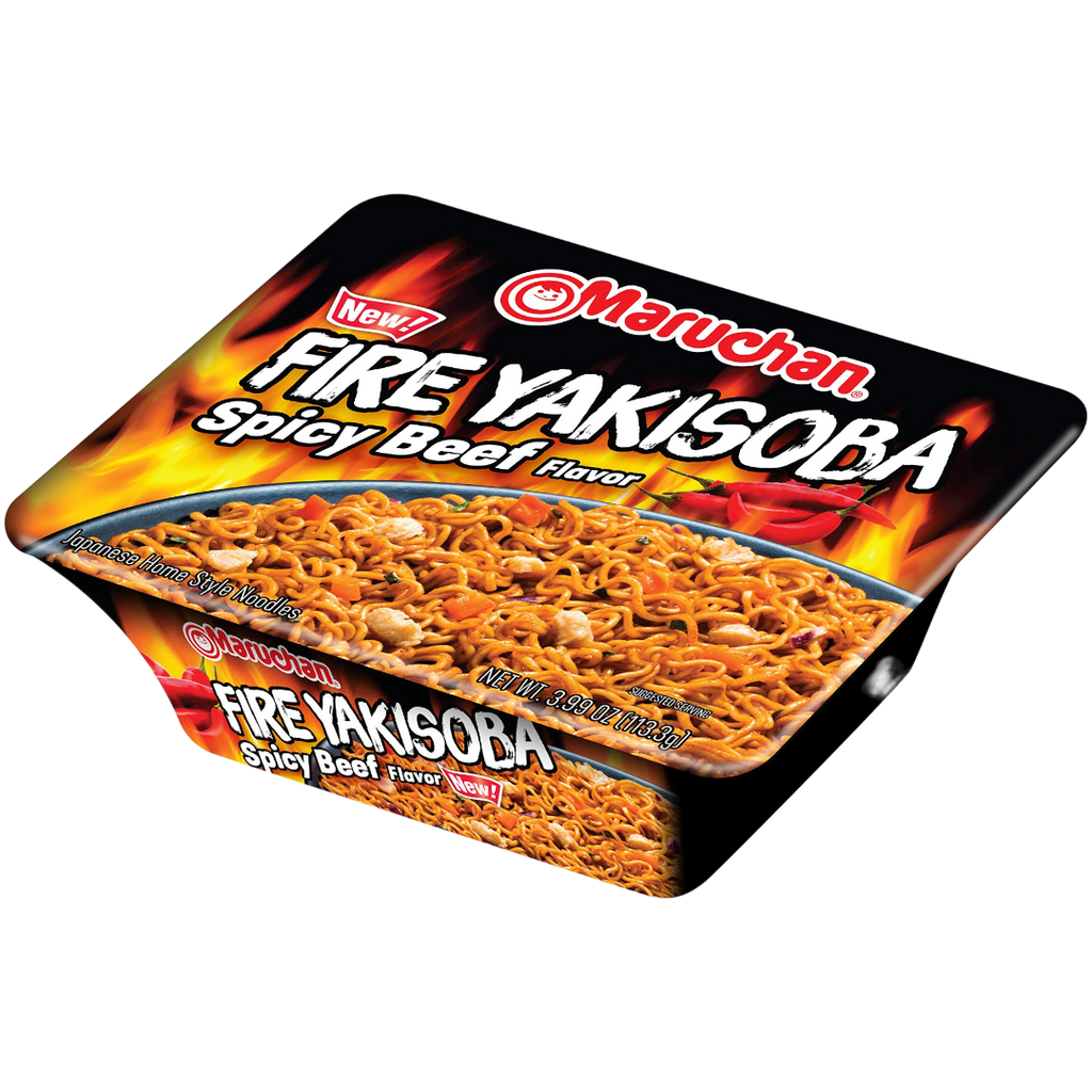 Maruchan Yakisoba Fire Spicy Beef Noodles - 3.99oz (113.3g)