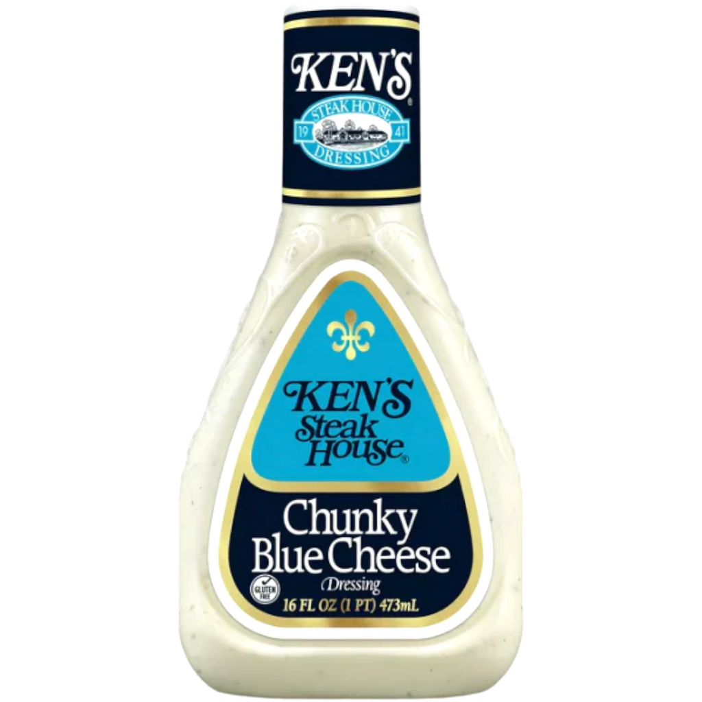 Ken's Steak House Chunky Blue Cheese Sauce - 16fl.oz (473ml) BB 10/06/24