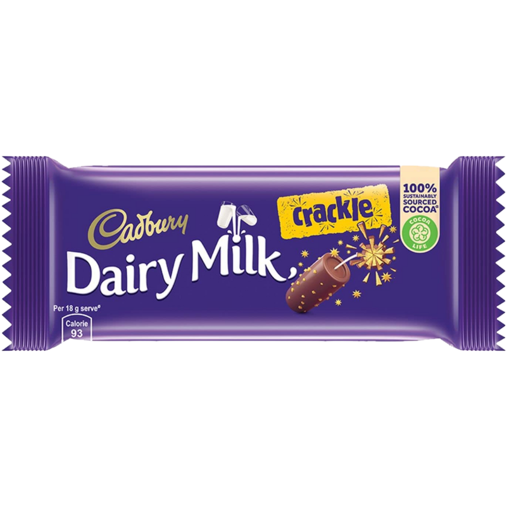 Cadbury Dairy Milk Crackle Rice Crispies (India) - 1.27oz (36g)