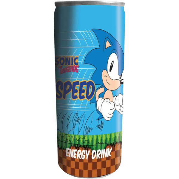 Sonic the Hedgehog Speed Energy Drink - 12fl.oz (355ml) – Poppin Candy