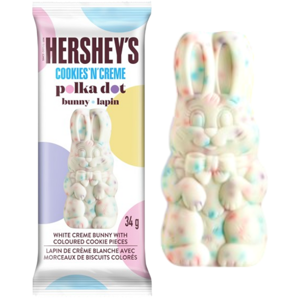 Hershey's Cookies 'N' Creme Polka Dot Bunny Easter Limited Edition (Canada) - 1.2oz (34g)
