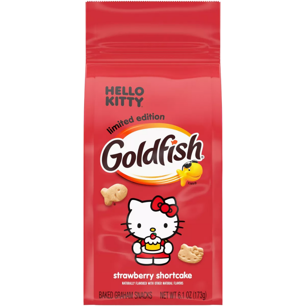 Goldfish Hello Kitty Strawberry Shortcake Flavour (Limited Edition) - 6.1oz (173g)