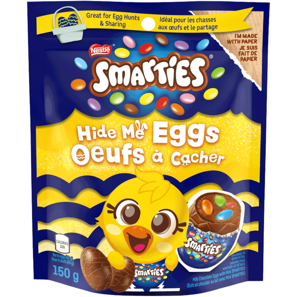 Smarties Hide Me Eggs Easter Limited Edition (Canada) - 5.3oz (150g)