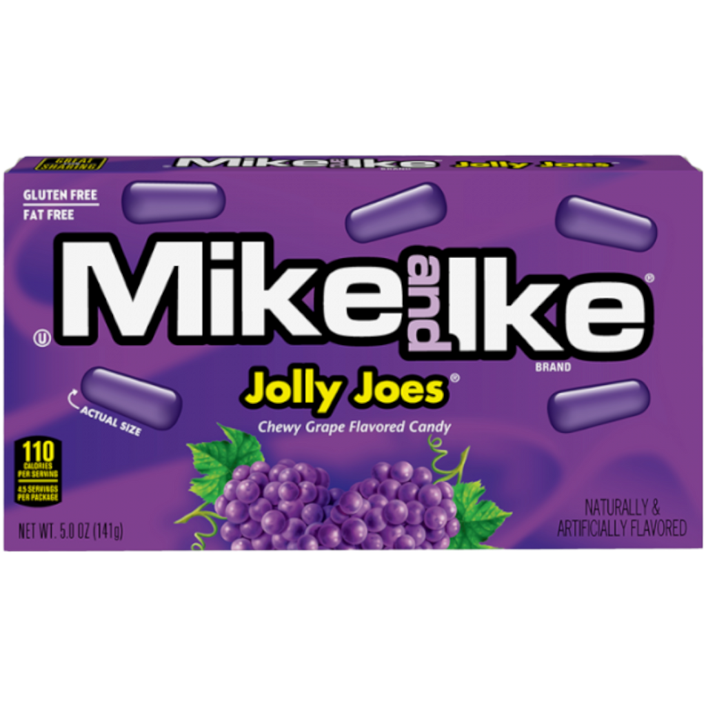 Mike & Ike Jolly Joes Theatre Box - 4.25oz (120g)