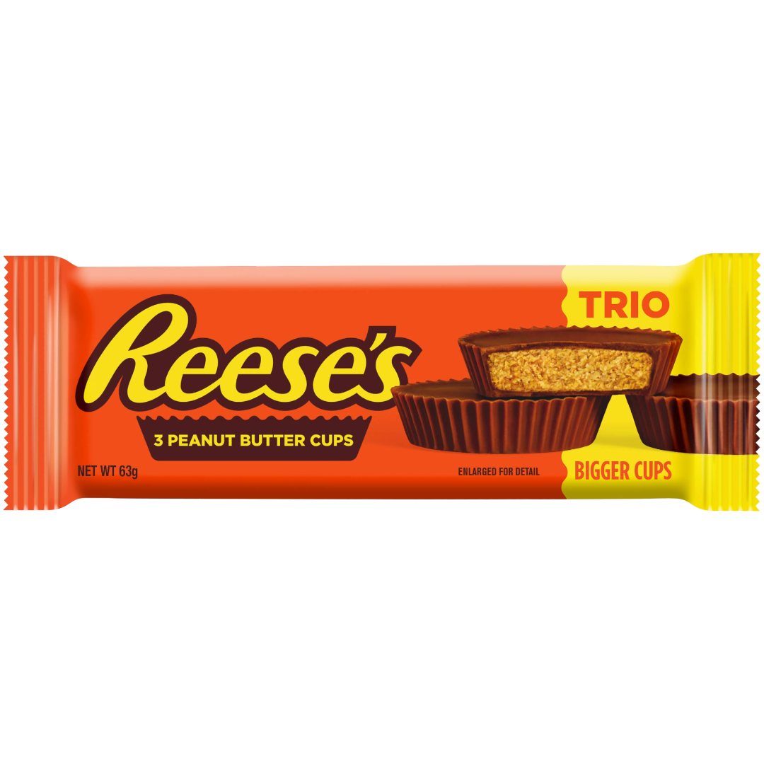 Reese's Peanut Butter Cups Trio (3 Cups) - 2.2oz (63g)