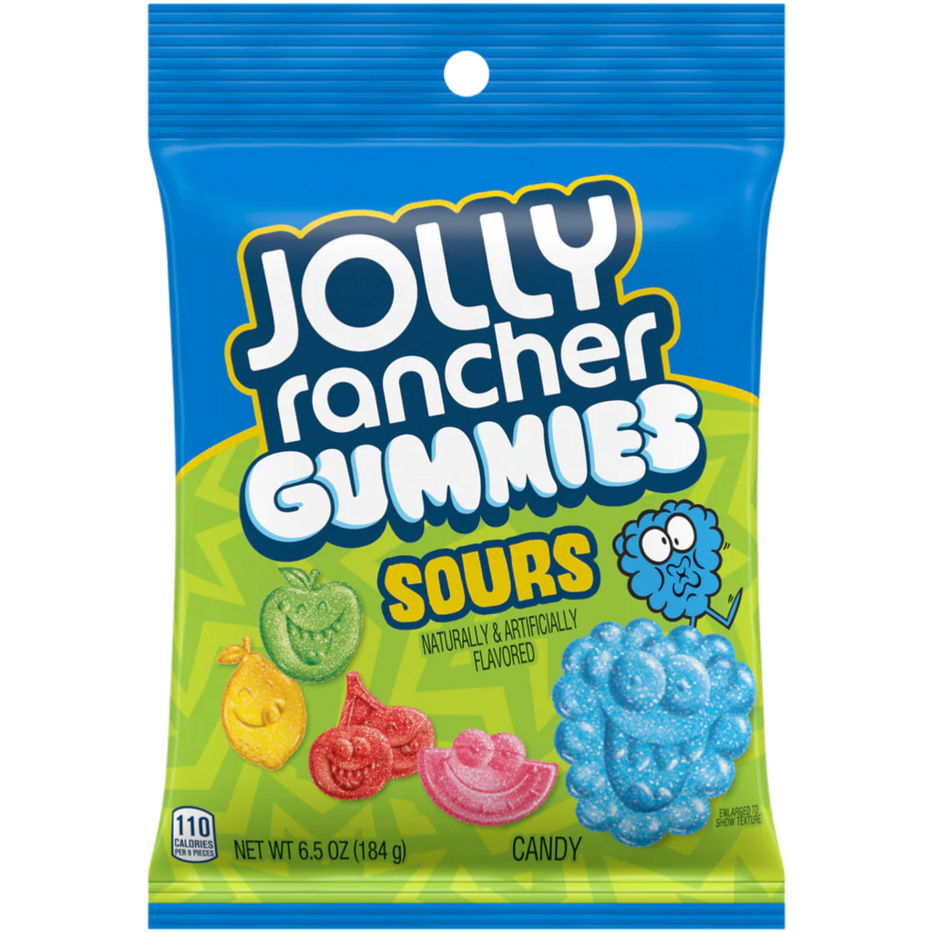 Jolly Rancher Sour Gummies - 6.5oz (184g) BB 07/24