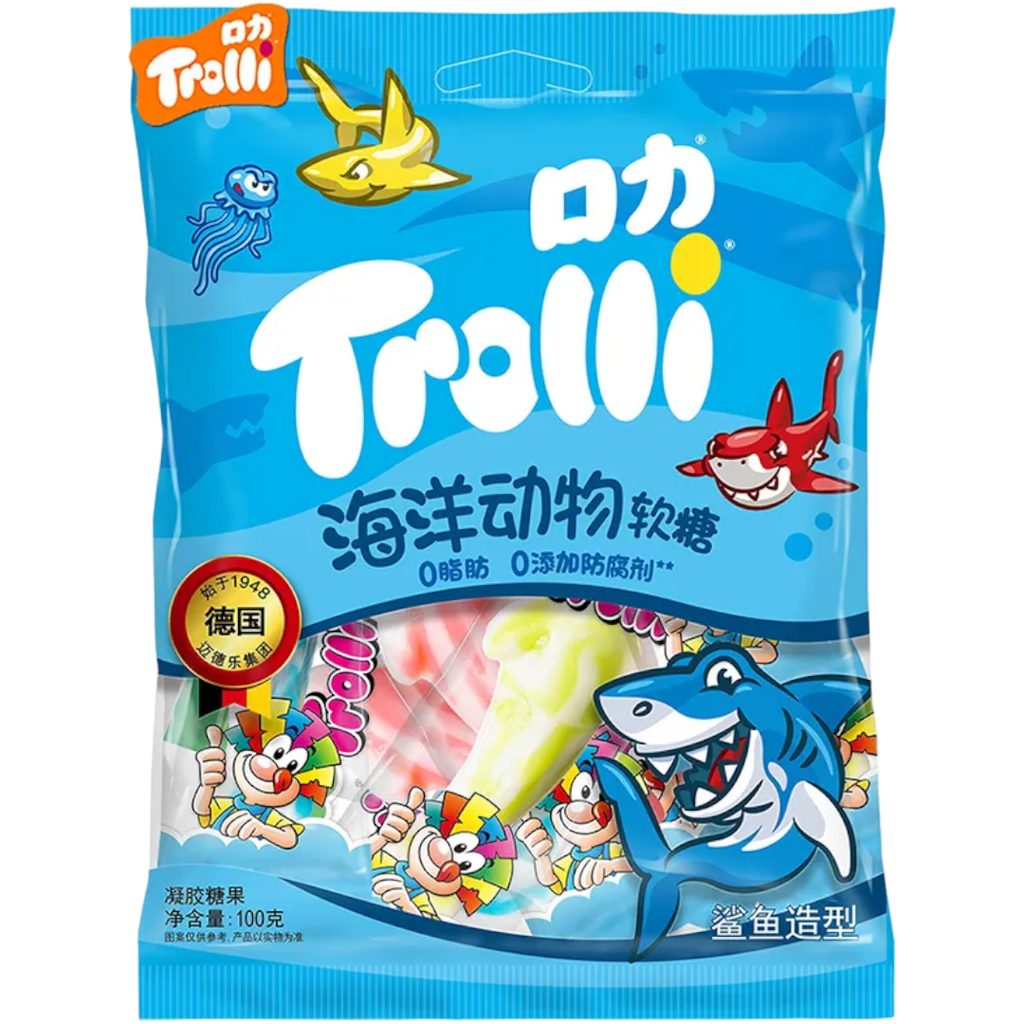 Trolli Gummi Sea Creatures Bag (China) - 3.5oz (100g)