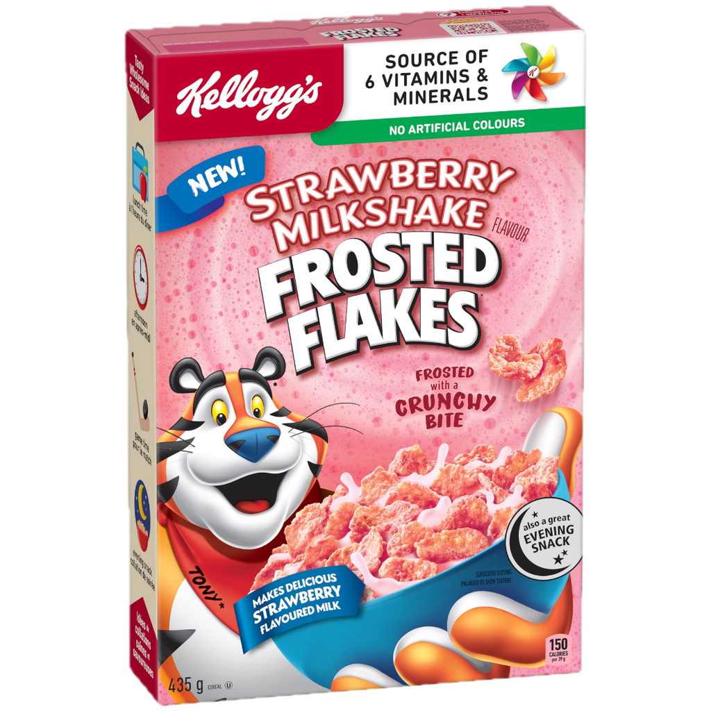 Kellogg's Frosted Flakes Strawberry Milkshake - 11.6oz (328g)
