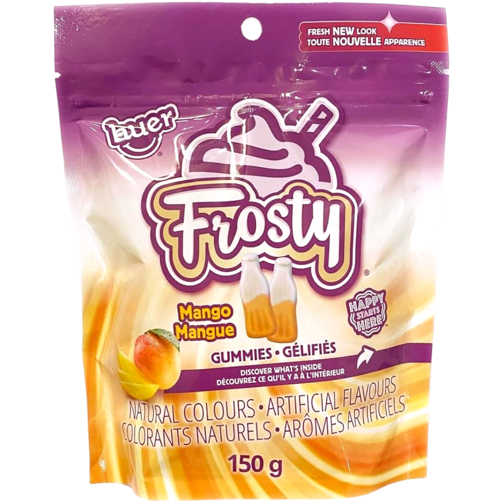 Huer Mango Frosty Frappe Bottles Gummies Share Bag (Canada) - 5.3oz (150g)