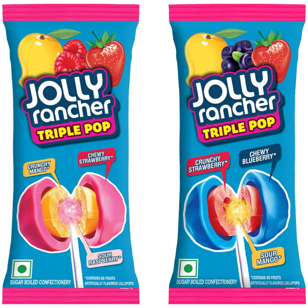 Jolly Rancher Triple Pop (India) - 0.49oz (14g)