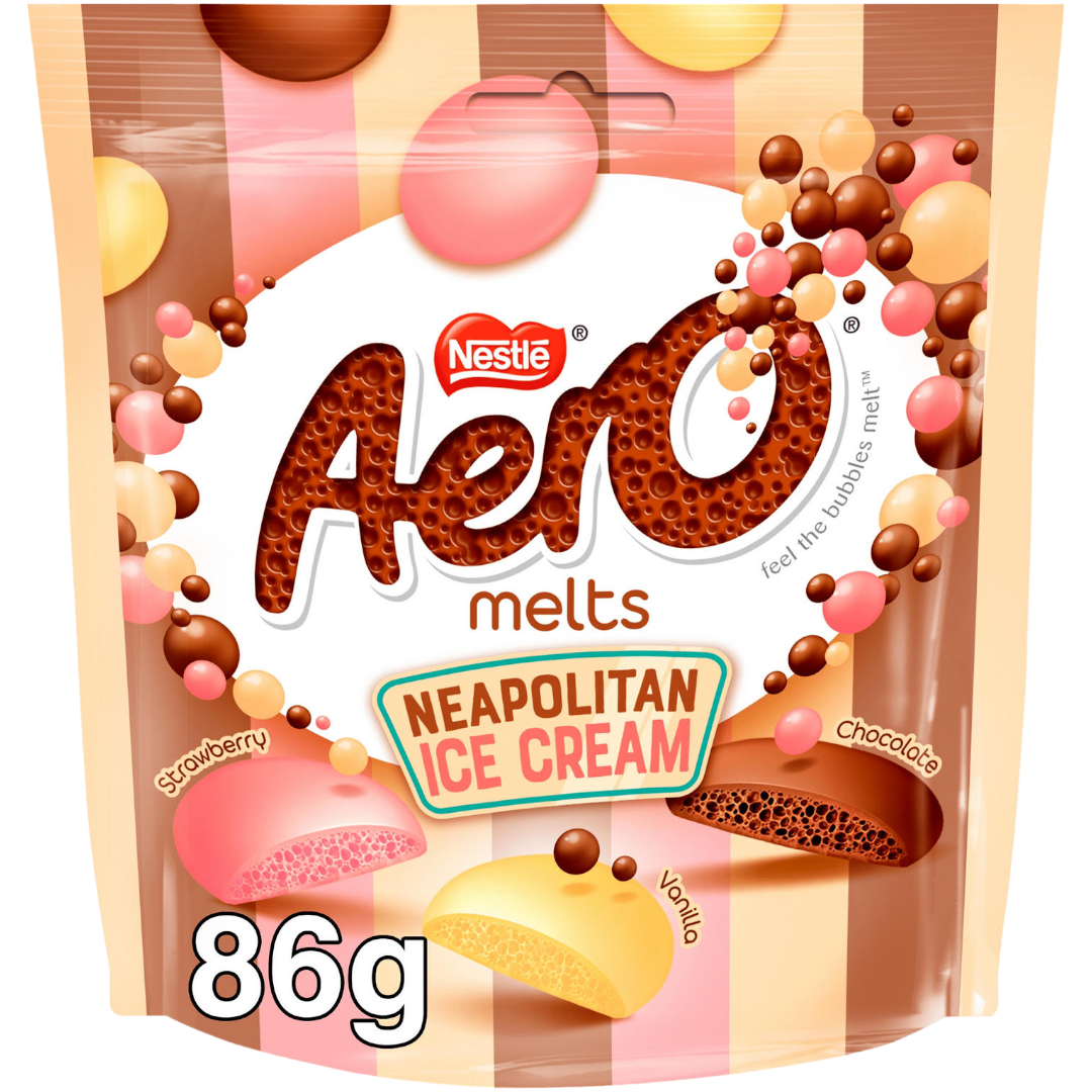 Aero Melts Neapolitan Ice Cream - 3.03oz (86g) | Poppin Candy