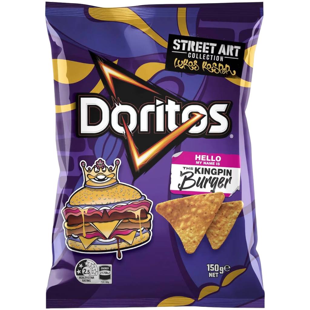 Doritos The Kingpin Burger Limited Edition (Australia) - 5.3oz (150g)