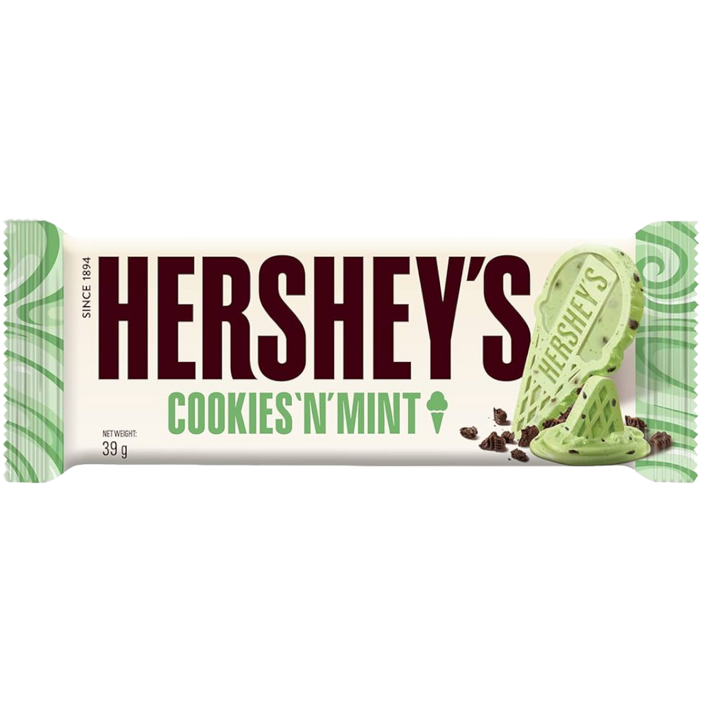 Hershey's Cookies 'N' Mint Ice Cream Candy Bar - 1.37oz (39g)
