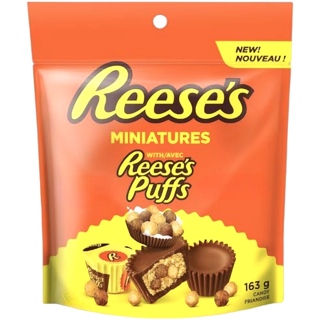 Reese's Miniature Cups Stuffed With Reese's Puffs Peg Bag - 5.75oz (163g)