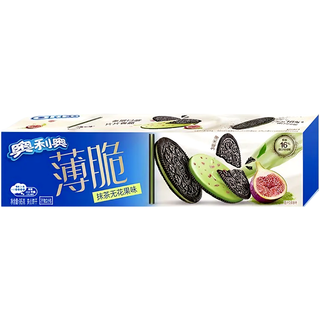 Oreo Ultra Thins Matcha Fig Flavour Cookies China 3 35oz 95g