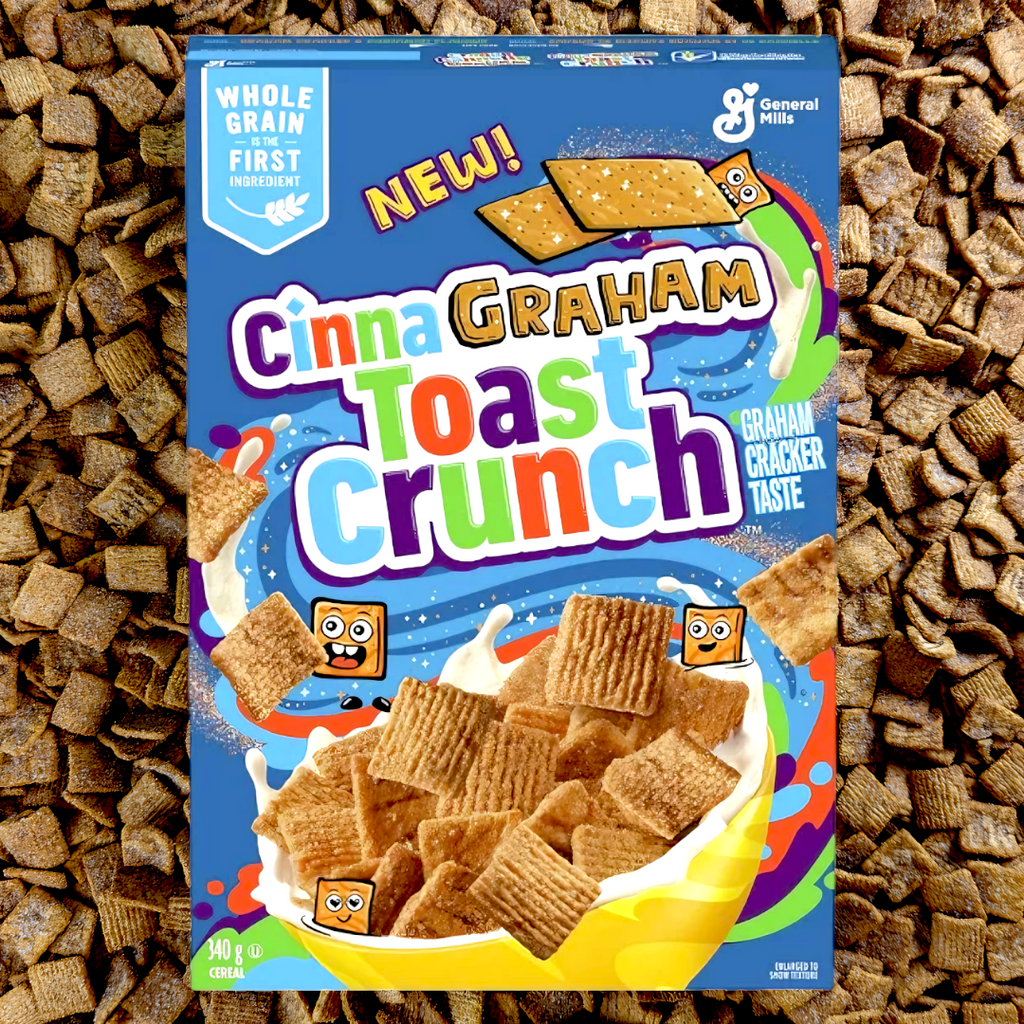 CinnaGraham Toast Crunch Cereal (Canada) - 12oz (340g)