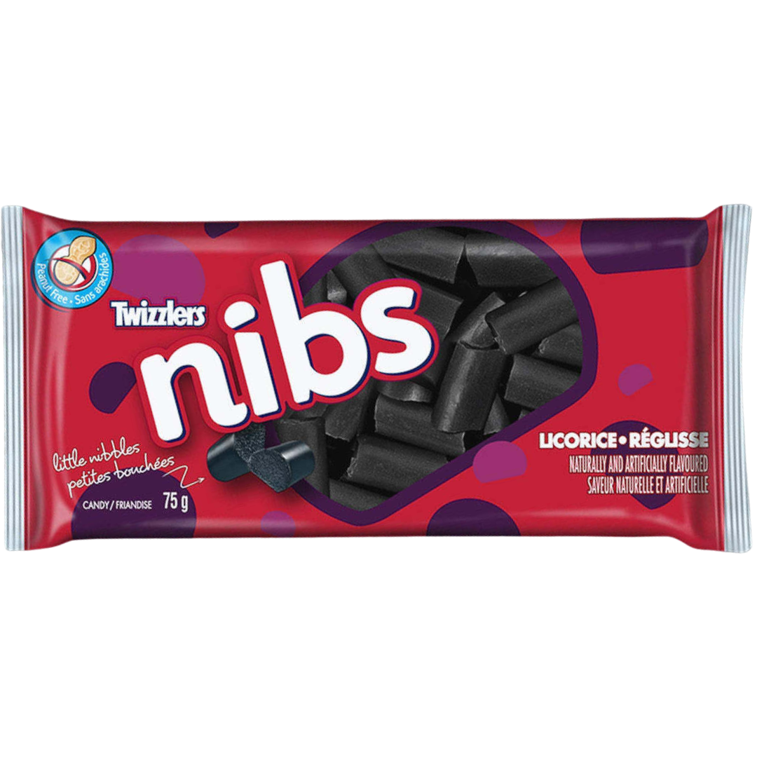 Twizzlers Nibs Licorice (Canada) - 2.65oz (75g)