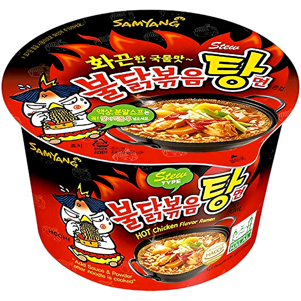 Samyang Buldak Hot Chicken Stew Type Ramen Big Bowl - 4.23oz (120g)