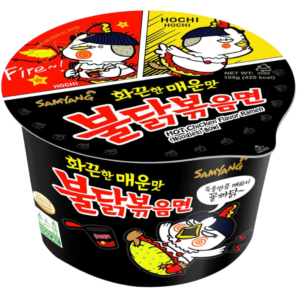 Samyang Buldak Hot Chicken Ramen Big Bowl - 3.7oz (105g)