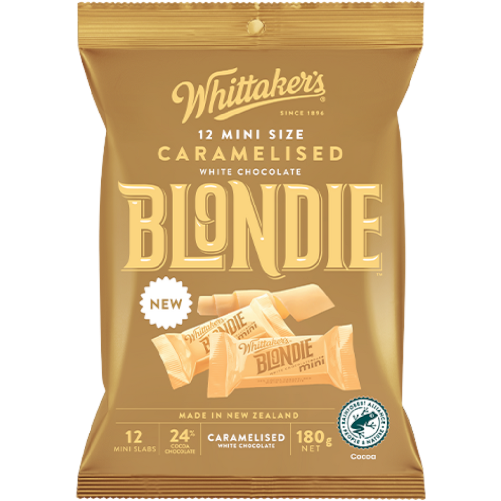 Whittaker's Mini Chocolate Slabs Blondie (New Zealand) - 6.3oz (180g)