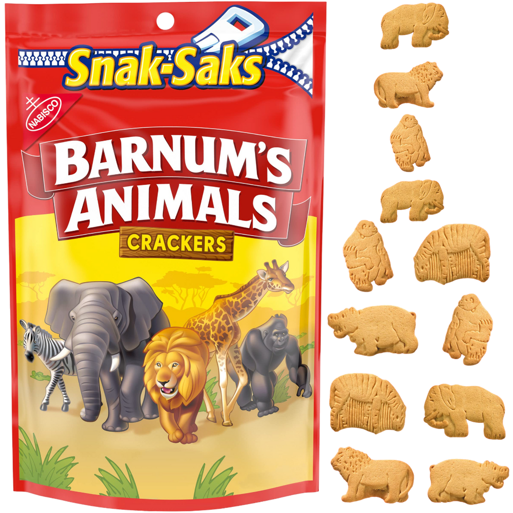 Nabisco Barnum's Animals Crackers Snack-Saks Share Bag - 8oz (226g)