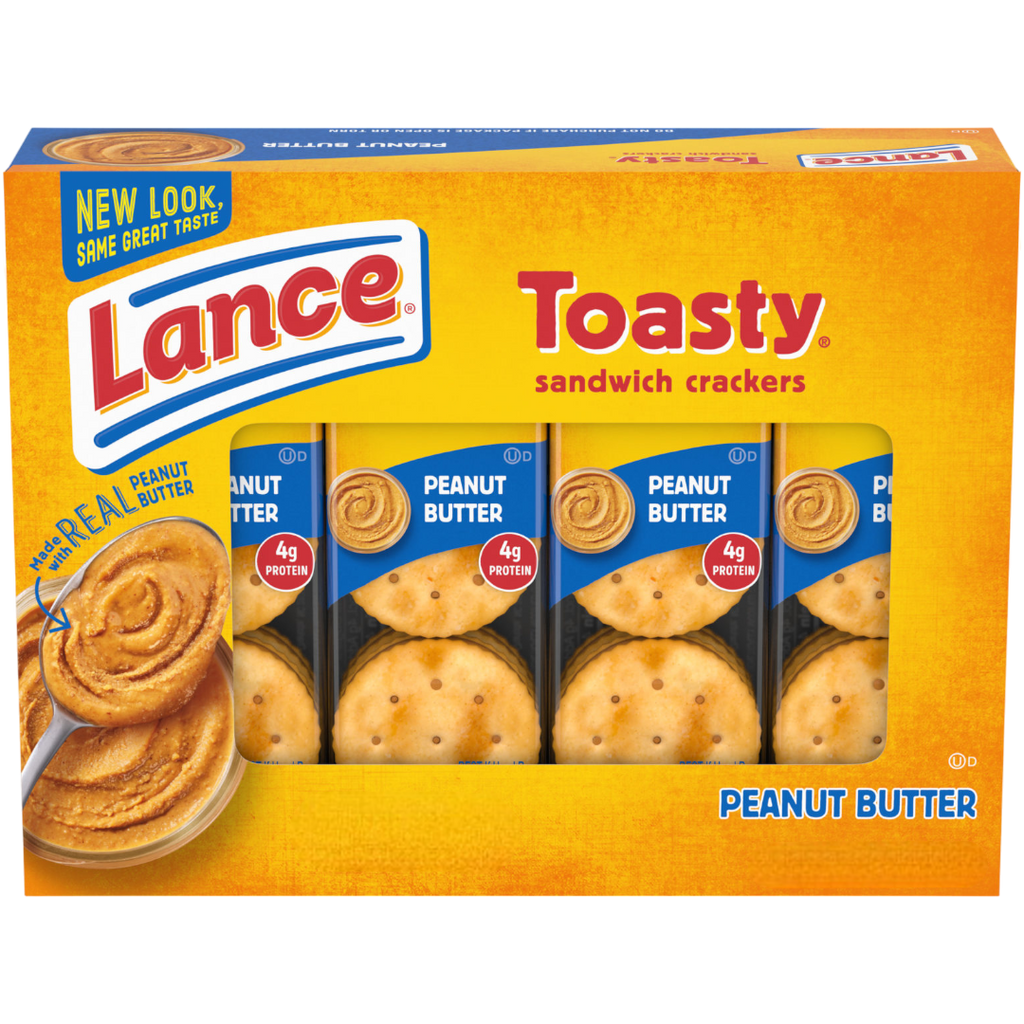 Lance Toasty Peanut Butter Sandwich Crackers - 5.1oz (144g)