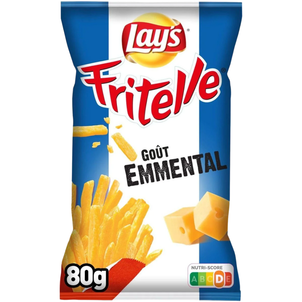 Lay's Fritelle Emmental Cheese Flavour (France)  - 2.82oz (80g)