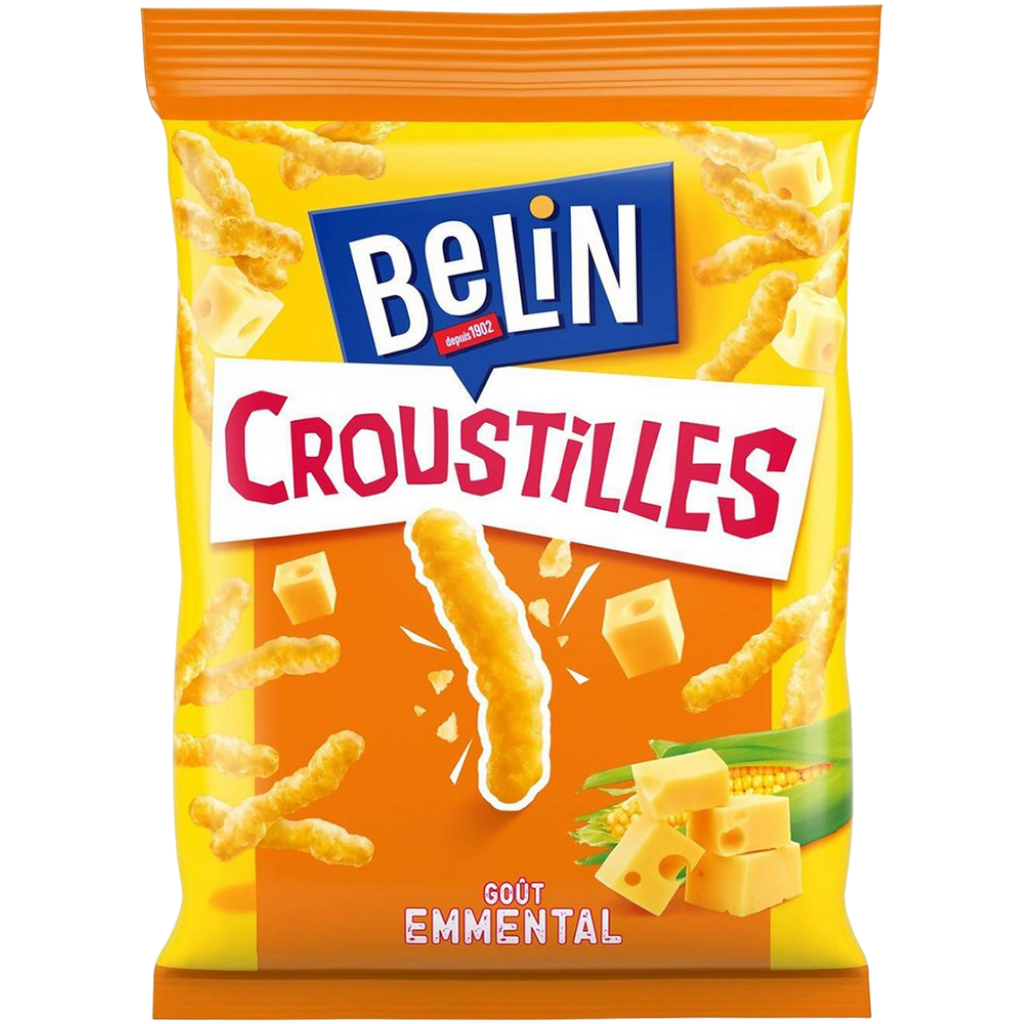 Belin Croustilles Emmental Cheese Flavour Share Bag (France) - 4.9oz (138g)