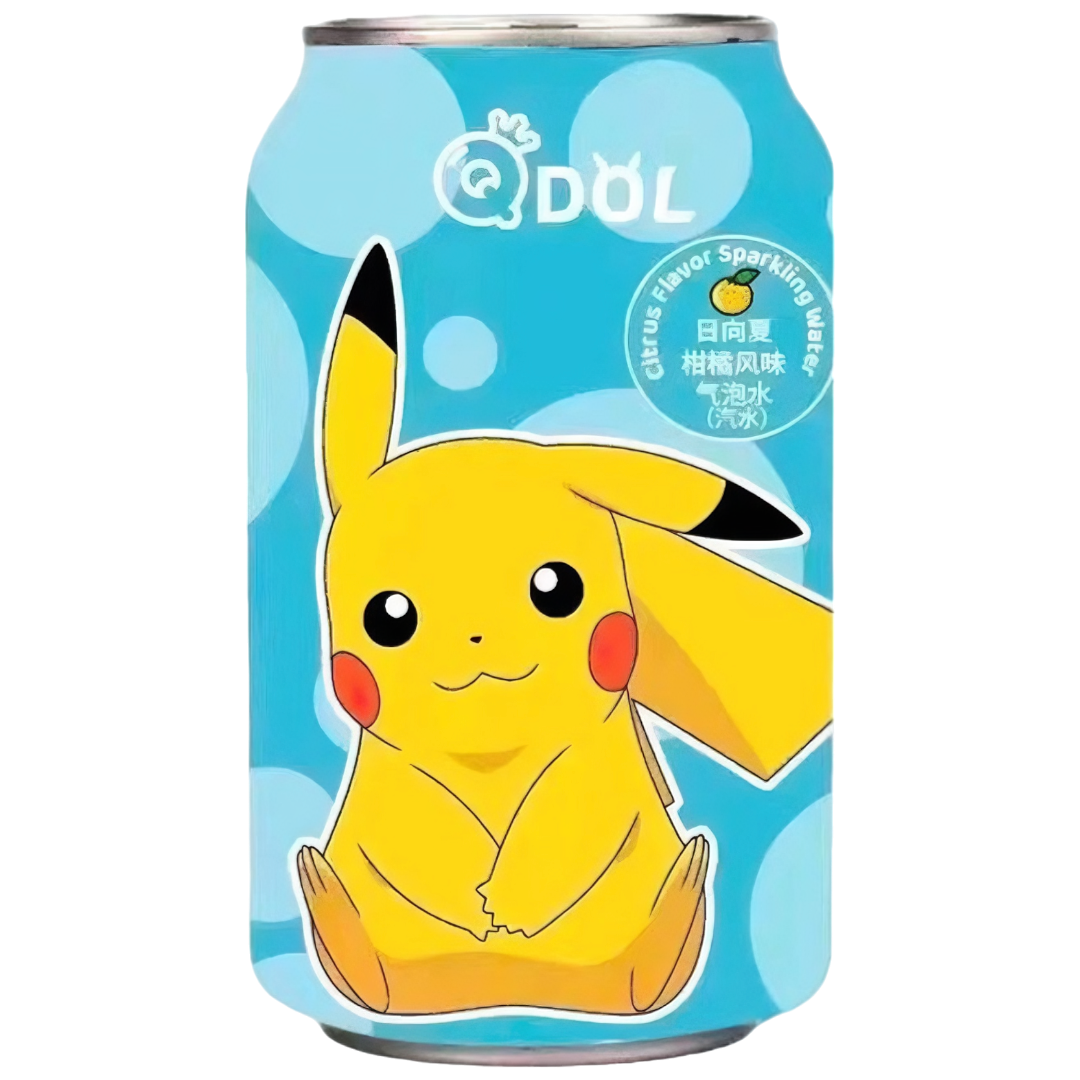 QDOL Pokemon Citrus Flavour Sparkling Water (China) - 11.1fl.oz (330ml)