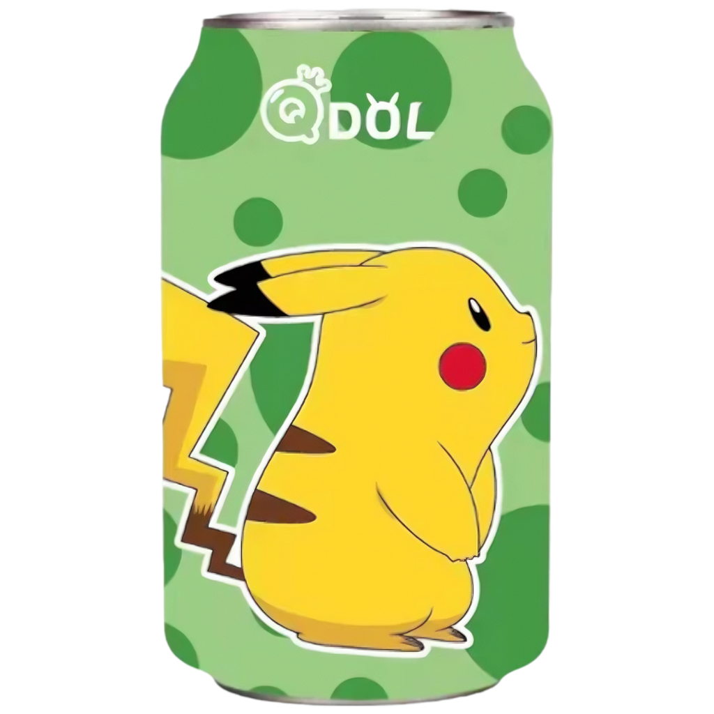 QDOL Pokemon Lime Flavour Sparkling Water (China) - 11.1fl.oz (330ml)