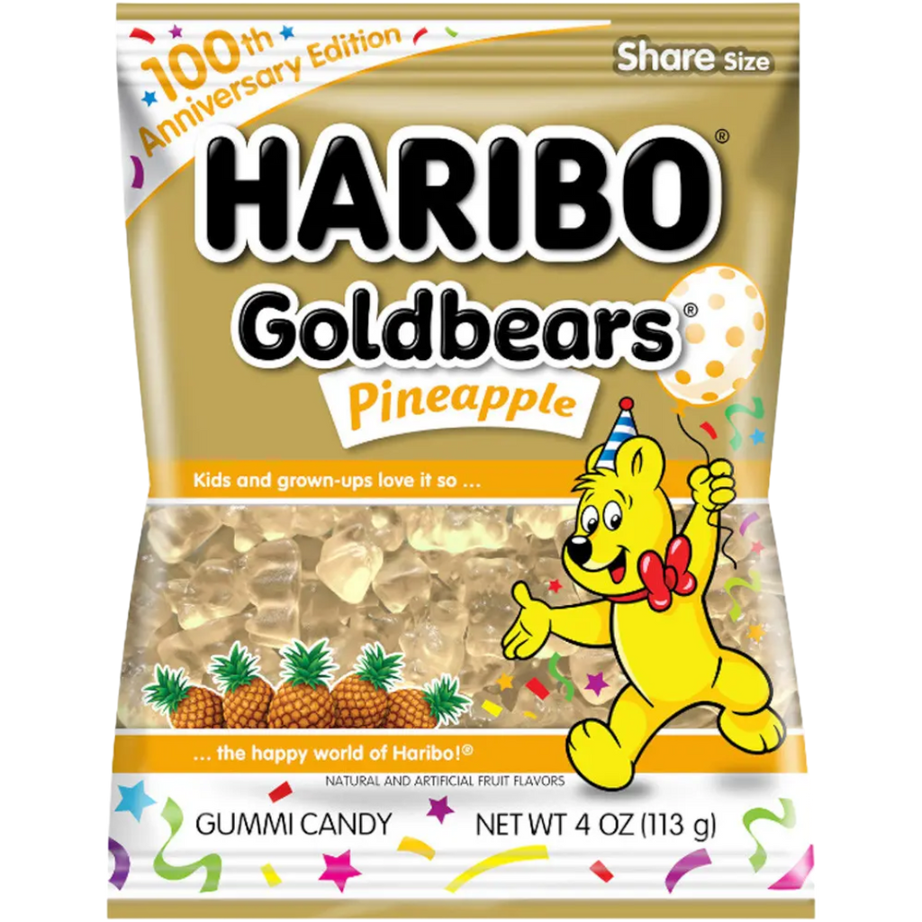 Haribo Goldbears Pineapple (Limited Edition) - 4oz (113g)