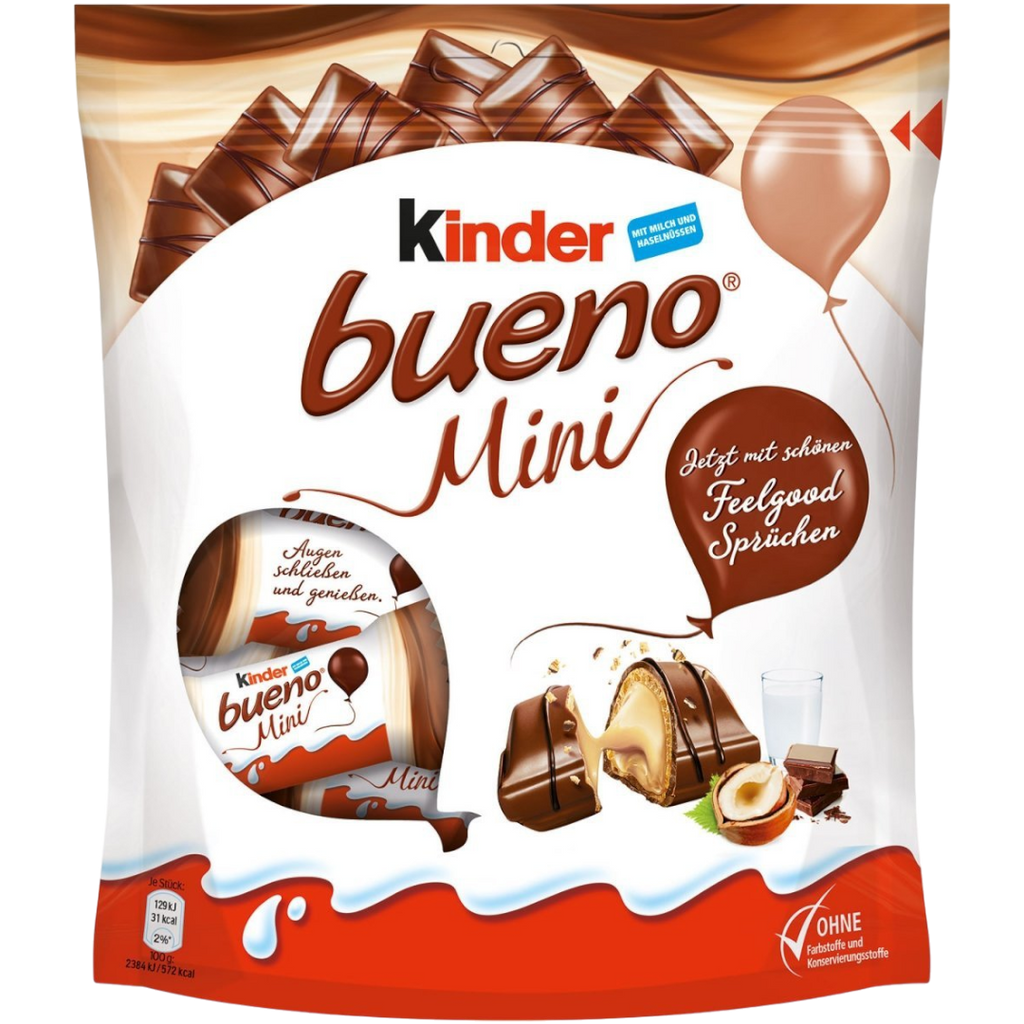 Kinder Bueno Mini Share Bag (European) - 3.8oz (108g)