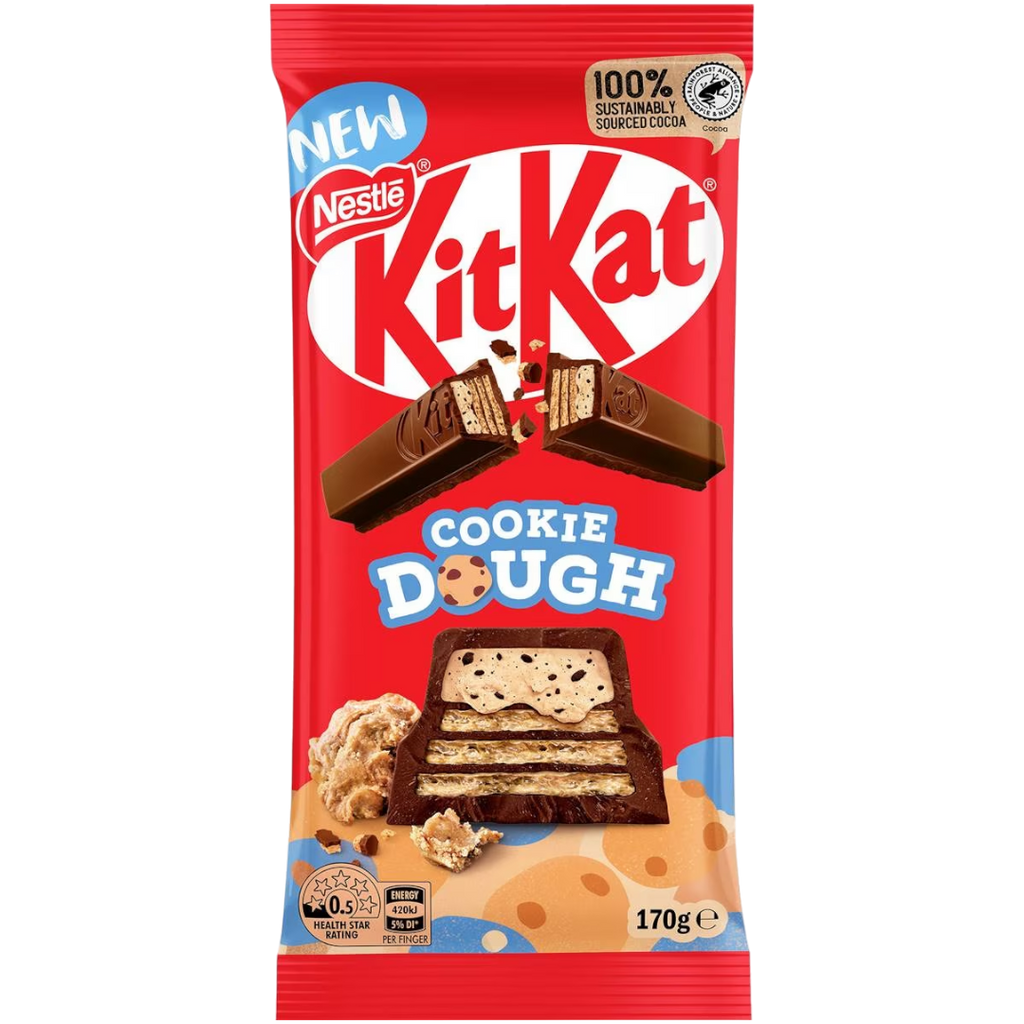 Kit Kat Cookie Dough XL Chocolate Block (Australia) - 6oz (170g)