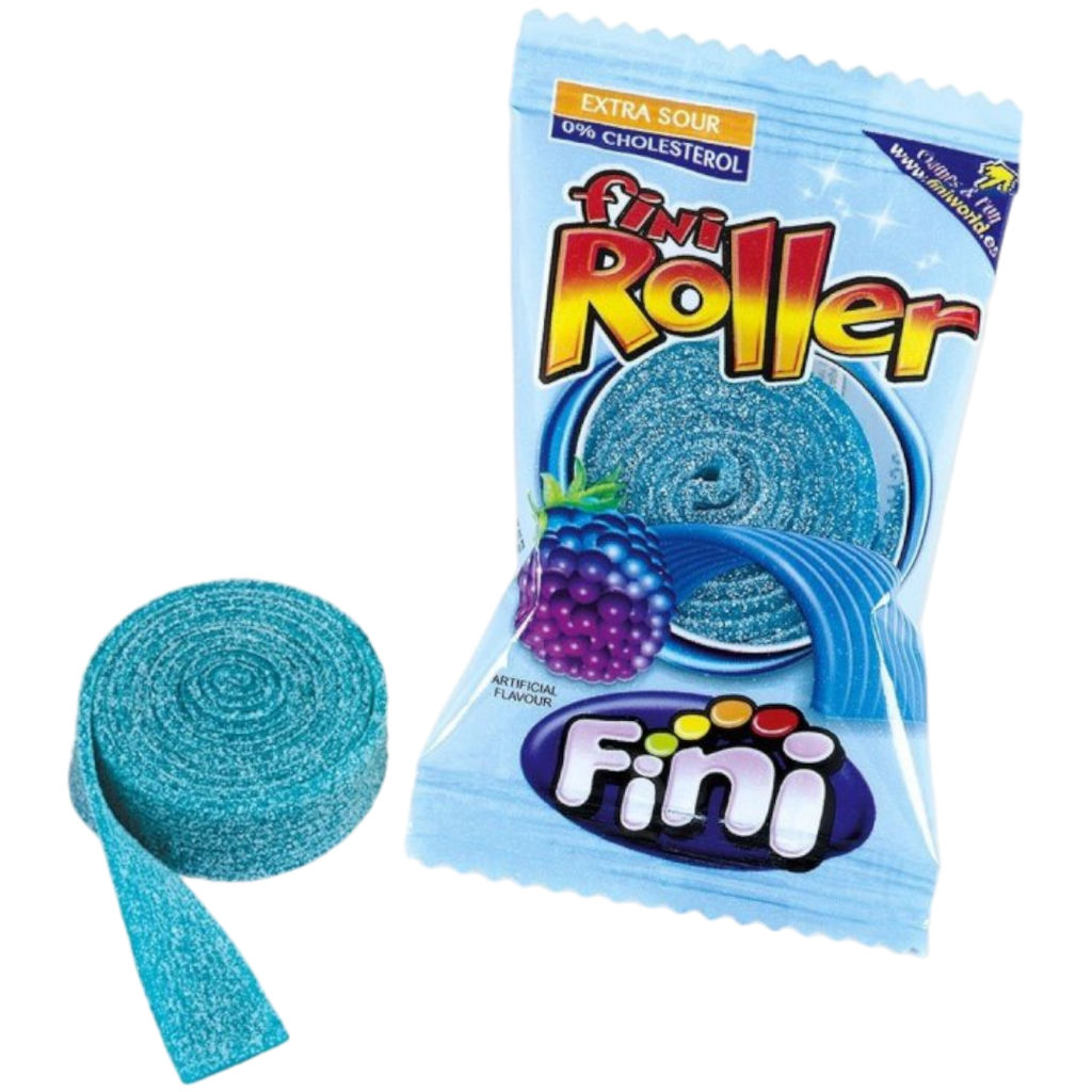 Fini Extra Sour Blue Raspberry Roller - 0.7oz (20g)