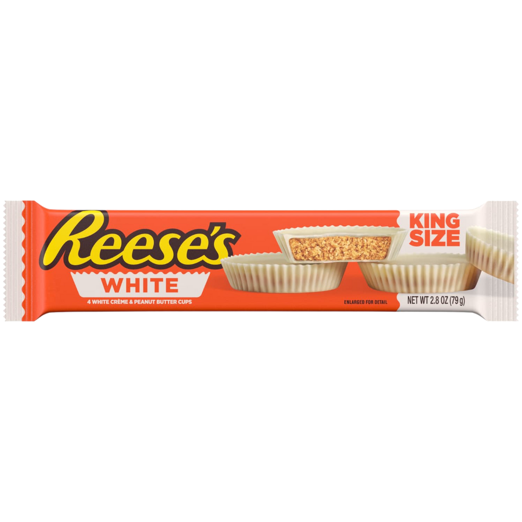 Reese's White Peanut Butter Cups King Size - 2.8oz (79g)