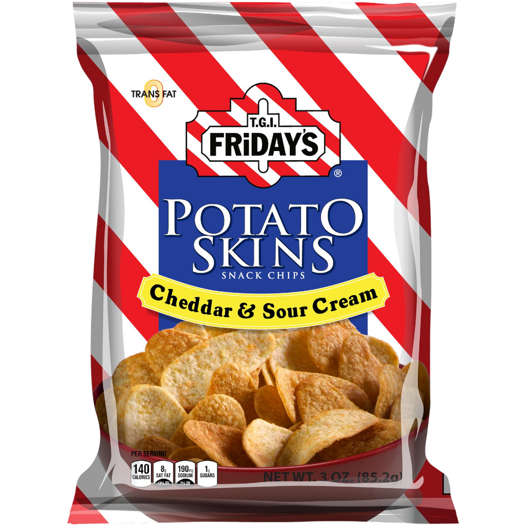 TGI Fridays Cheddar & Sour Cream Potato Skins - 3oz (85.1g)