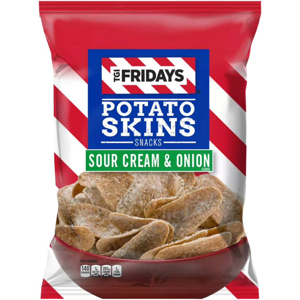 TGI Fridays Sour Cream & Onion Potato Skins - 3oz (85g)