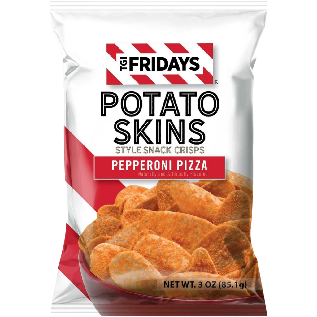 TGI Fridays Pepperoni Pizza Potato Skins - 3oz (85.1g) BB 05/08/24