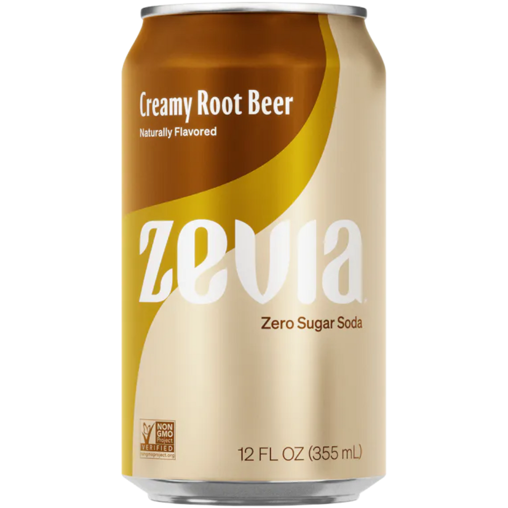 Zevia Creamy Root Beer (Zero Sugar Zero Calories) - 12fl.oz (355ml)
