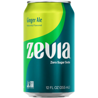 Zevia Ginger Ale (Zero Sugar Zero Calories) - 12fl.oz (355ml)